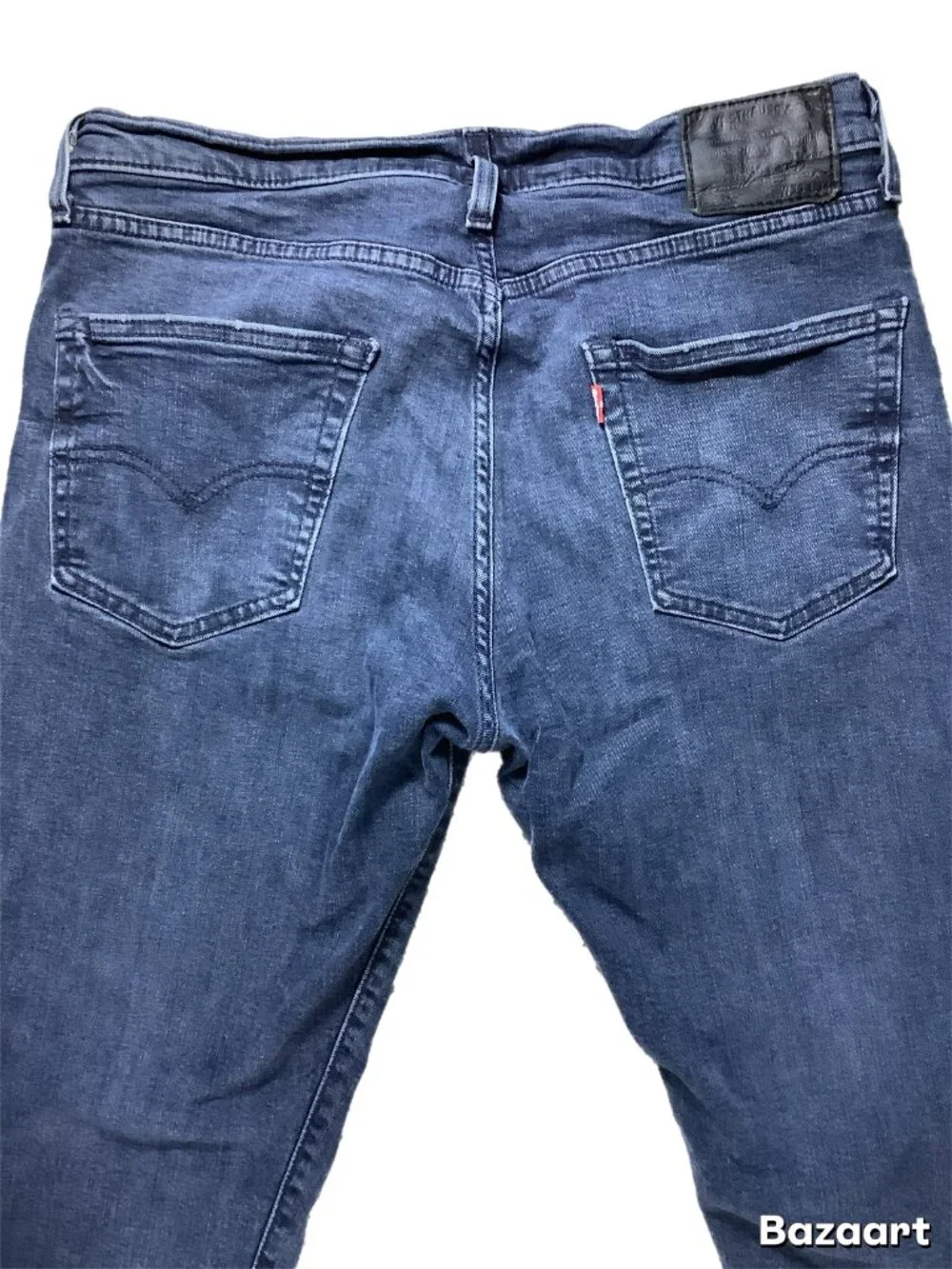Levi’s 502 Tapered Fit Stretch Jeans Men’s 33x34 Dark Wash  Denim